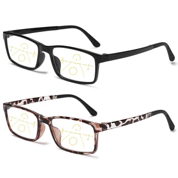 1 kom. progresivne naočale za čitanje, мультифокальные bifokalne naočale za muškarce i žene, povećalom naočale za dalekovidost s plavom svjetlošću, 1,0 ~ + 4,0