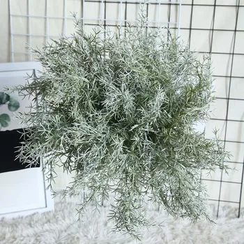 1 vezica umjetne borove iglice eukaliptus umjetno lišće eukaliptusa umjetne biljke pribor za vjenčanje snimanja kućni dekor 1