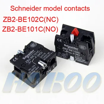 10 kom./pakiranje ZB2-BE102C (NC), ZB2-BE101C (NE) Model Schneider kontaktu s pogonom direktno za кнопочного prekidača 0