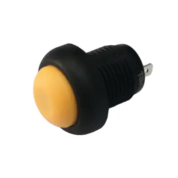 12 mm Žuta Glava IP68 Vodootporni Plastični Gumb Električni Prekidač Prekidač 0