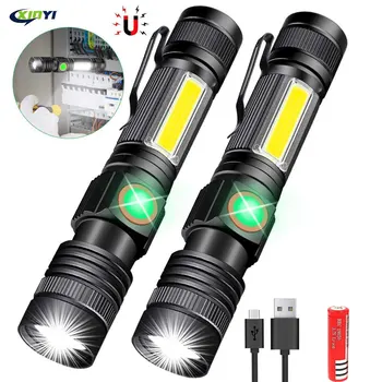 12000LM Ultra bright led svjetiljka USB punjiva led svjetiljka T6 lanterna biciklistička fenjer Use18650 bateriju.Za vožnju biciklom na otvorenom