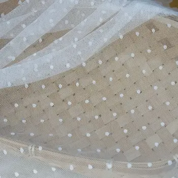 150 CM Fine mrežaste марлевая cvjetne čipke tkanina grašak širine 150 cm пляжное haljina vjenčanja veo zavjese pribor za uređenje doma