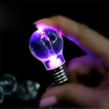 1pc Svijetle Kreativni Šarene LED Bljeskalice Mini-Lampe Baklja Privjesak Božićni Slatka Privjesak Privjesak Bistra Lampa Nakit 2