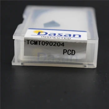 1pc TCMT090204 TCMT16T304 TCMT110204 PCD CBN Tokarenje Umetanje Diamond Alat Visoke Tvrdoće Rezna Oštrica za Токарного Stroja CNC