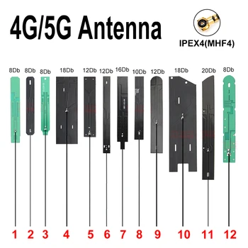 2 komada IPEX4 5G TISKANA pločica Antena Interna high-gain Puni raspon MHF4 5G Za RM500Q RM510Q RM502Q SIM8200EA EM9190 FN990A FN980 FN980M 0