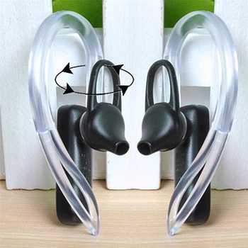2 komada Prijenosni 6 mm 7 mm 8 mm 10 mm Bluetooth Slušalice Prozirni Silikon Uho Kuka Petlja Isječak Slušalice Uho Kuka Zamjena Pribora 0
