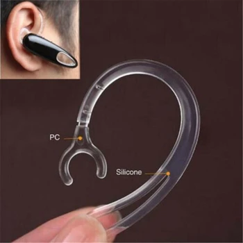 2 komada Prijenosni 6 mm 7 mm 8 mm 10 mm Bluetooth Slušalice Prozirni Silikon Uho Kuka Petlja Isječak Slušalice Uho Kuka Zamjena Pribora 1