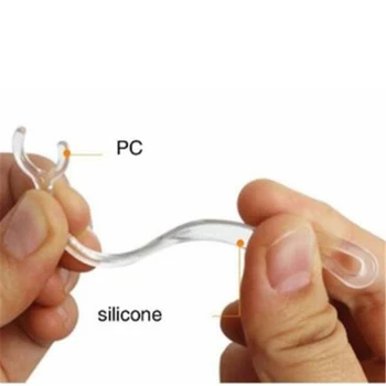 2 komada Prijenosni 6 mm 7 mm 8 mm 10 mm Bluetooth Slušalice Prozirni Silikon Uho Kuka Petlja Isječak Slušalice Uho Kuka Zamjena Pribora 5