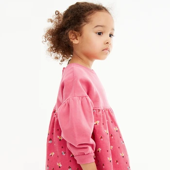 22 Dječje košulja Jesenski Novo Dječje odijevanje Haljina Princeze Dječja Haljina dugih rukava i okruglog izreza Dječja haljina