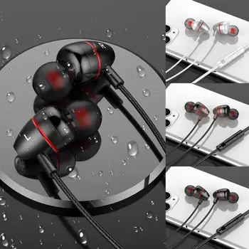 3,5 mm Slušalice Slušalice se Kreće putem ožičenih Slušalica Sportske Slušalice Slušalica Slušalice Mikrofon Glazbene Slušalice Za Huawei Za Samsung Telefona