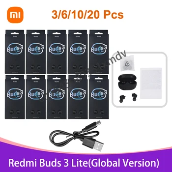 3/6/10/20 Kom Xiaomi Global Redmi Buds 3 Lite TWS Bluetooth Slušalice Buds3 Pro Mladih izdanje Mačka Uši Touch Bežične Slušalice