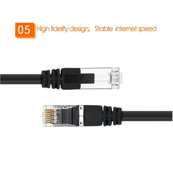 50 M 20 M Ethernet Kabel RJ45 Cat5 Lan UTP Kabel RJ45 Mrežni Kabel za NVRDVRSwitcher router Cat6 TV Kompatibilan Patch Kabel Kabel 4