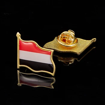 5PCS Igle Sa Zastavom Йеменской Republike Metalne Igle S Nacionalnom Zastavom Zemlje Vijori Ikonu 1