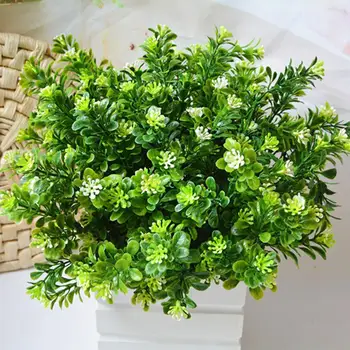 7 Vilica Umjetne Biljke Malo Drvo Sobnih Biljaka Lažni Cvijeće U Loncima Za Uređenje Doma Pribor Hotel Vrt Dekor Bonsai 0