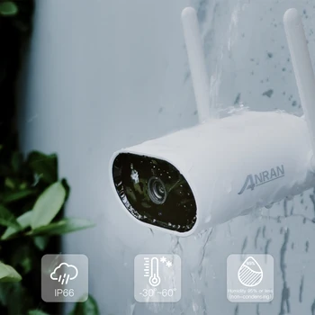 ANRAN 3MP Mini Bežični Sustav video Snimku Vanjsko Vodootporno P2P Wifi Kamera Sigurnosni Komplet Komplet video Nadzora PROGRAM 3
