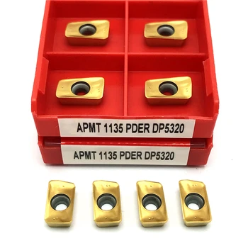 APMT1135 PDER DP5320 Izmjenjivi alat za Glodanje umetanje metalne alati za tokarenje APMT 1135 visokokvalitetna токарная umetak Za BAP300