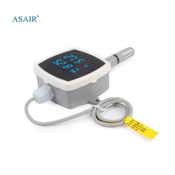 ASAIR AQ3010Y Industrijsku 0-10 U Naponski Signal Senzora Temperature i Vlažnosti Monitor sa Zaslonom