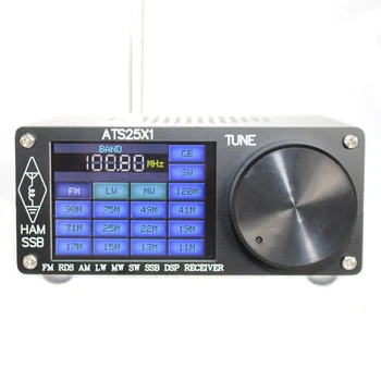 ATS-20 + ATS-25X1 Si4732 čip all Band Radio DSP Prijemnik FM MW i LW SW SSB s 2,4-inčni zaslon osjetljiv na dodir