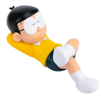 Auto Ukras Slatka Anime Doraemon Nobita Nobi Sleep Figurice Model Auto Uređenje Interijera Pribor Za Lutke, Igračke, Pokloni 5