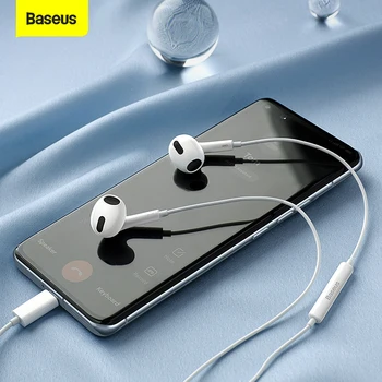 Baseus C17 Type-C ili H17 3,5 mm Slušalice žičane headset Slušalice s Mikrofonom s ožičenim sustavom Za pametnih telefona Za Samsung Sony Xiaomi