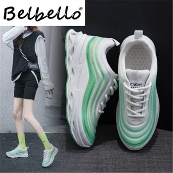 Belbello Sve vrste sportskih cipela ženska nova staza leteći ženske cipele proljeće i ljeto 2020 K001