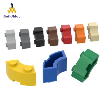 BuildMOC 85080 2X2 1/4 prsten cigle 3063 Za Građevnih Blokova Dijelovi DIY Izgradnja Klasične Marke poklon Igračke