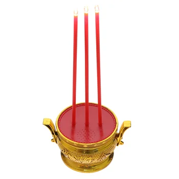 Burnerlamp Led Kineski Lampa-Coli E-Feng Shui Pribor Za Ukrašavanje Držač Špule I Starinski Hram Конусавалокитешвара
