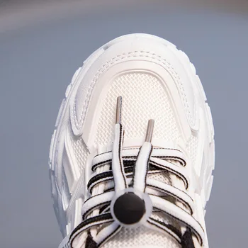 Dječje tenisice za djevojčice i dječake, ljetne tenisice, Moderan Sportski Casual cipele 4-5-6-7-8-9 godina, bijele cipele na ravne cipele, veličina 26 ~ 36# 4