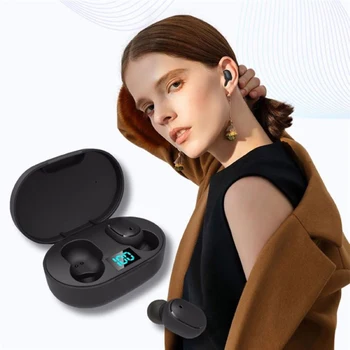 E6S TWS Fone Bluetooth Slušalice su Bežične Slušalice za Xiaomi Шумоподавляющая Bežična Bluetooth Slušalica s Mikrofonom Air Slušalice 1