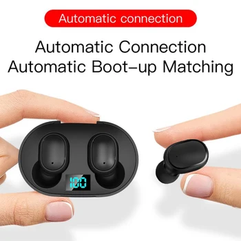 E6S TWS Fone Bluetooth Slušalice su Bežične Slušalice za Xiaomi Шумоподавляющая Bežična Bluetooth Slušalica s Mikrofonom Air Slušalice 2