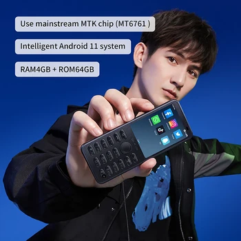 Globalna ugrađena memorija Qin F21 Pro 3 GB 32/64 GB Mobilni telefon 2,8 