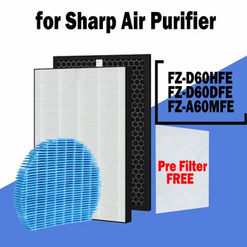Hepa Filter FZ-D60HFE Дезодорирующий FZ-D60DFE FZ-G60DFE Hidratantna filter FZ-A61MFR za pročišćavanje zraka Sharp KC-D61R-W KC-D60E 0