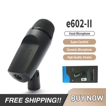 High-end e602-II Bas-Bubnja Mikrofon e602 Dinamički Instrumentalni Mikrofon Mikrofon za Hot-prodaja