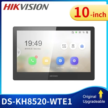 Hikvision DS-KH8520-WTE1 10-inčni Monitor Видеодомофона sa zaslonom Android Mreža stanica za prostor WIFI POE, daljinsko otključavanje