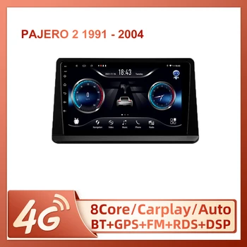 JIULUNET Za Mitsubishi Pajero 2 V30 V40 V20 1991-2004 Auto Radio Ai Voice Carplay Media Player Navigacija 0