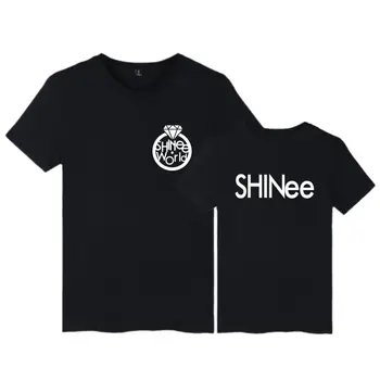 Kpop SHINee Prva scena Uživo Isti majica sa po cijeloj površini ženska muška t-shirt u stilu харадзюку majica K-pop majice majice branded odjeću