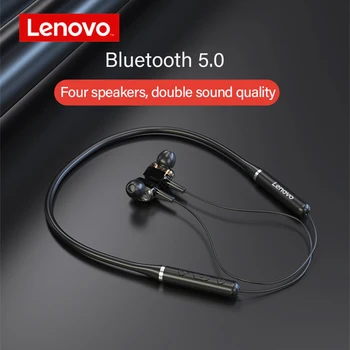 Lenovo XE66 Pro Bežične Slušalice Bluetooth Slušalice Sportski Slušalice Magnetski Vratne Maramicu 4 Zvučnika Slušalice Handfree s Mikrofonom