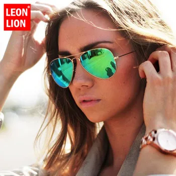 LeonLion 2021 Pilot Slr Sunčane Naočale Ženske/Muške Marke Luksuzne Dizajnerske Sunčane Naočale Ženske Vintage Ulični Sunčane Naočale Za Vožnju Oculos De Sol