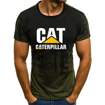 ljetna majica sa po cijeloj površini mačke i gusjenica, t-shirt s 3D ispis ljudske glave, crna funky casual majica s kratkim rukavima od poliestera 1