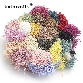 Lucia crafts 2 mm Nekoliko opcija Umjetne Boje S Prašnicima Ručni Rad Za Svadbene Zurke Uređenje Doma DIY Pribor D0401