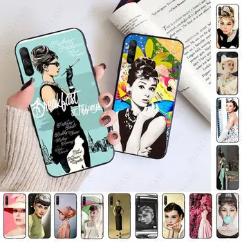 Mekana torbica za telefon s Audrey Hepburn za mobilni telefon Samsung Galaxy A51 A71 A21S A10 A20S A20E A30S A40 A50 A70 A11 A40 M31 M30S