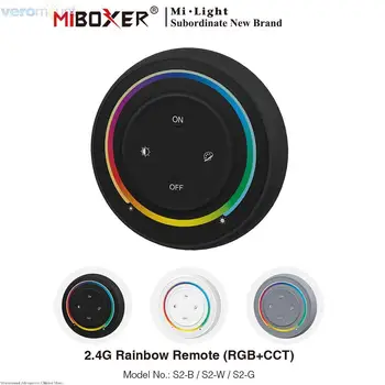 MiBoxer 2,4 G Rainbow Daljinski Upravljač RGBCCT Led Kontroler Cijele Bijela/Crna/Siva Kratka svjetla za Milight RGB + CCT Led Žarulja Upravljanje Svjetiljka