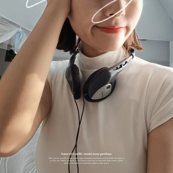 Modni Jednostavne Slušalice 3,5 MM Priključak putem ožičenih Slušalica Online Tečaj Slušalice Jeftini 0