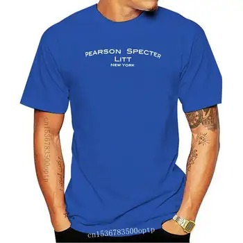 MODNI Nove Kostime t-Shirt S Logom Pearson Specter Litt Odijela S Logotipom Pearson Specter Litt Harvey Mike Naniže Йоркская tvrtka 0