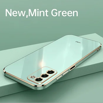 Modni Silikonska Torbica za telefon s trga okvirom za Samsung Galaxy A03S, ultra-tanki clamshell to je Blaga Stražnji poklopac 2