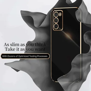 Modni Silikonska Torbica za telefon s trga okvirom za Samsung Galaxy A03S, ultra-tanki clamshell to je Blaga Stražnji poklopac 3