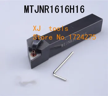 MTJNR1616H16/MTJNL1616H16 16 mm 93 Stupnjeva Tokarilica Vanjski Okretanje Alat Držač Za TNMG160404/08 umetanje