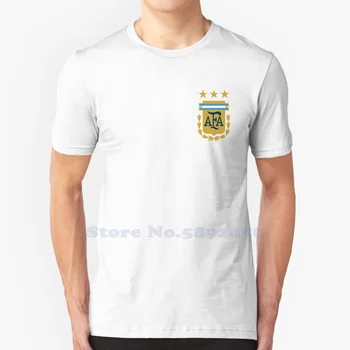 Najnoviji Logo AFA S Tri Zvjezdice Prvak Argentine u Nogometu Argentinski Kup Nacija u nogometu 2022 Kvalitetna majica