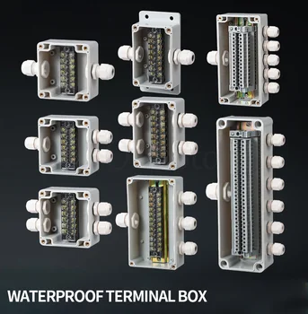 Napajanje kontrole домочадца terminala kutije пластичное kontroliranjem s terminala na otvorenom водоустойчивой продевая nit mjenjač brtvljenje kabela разветвляя