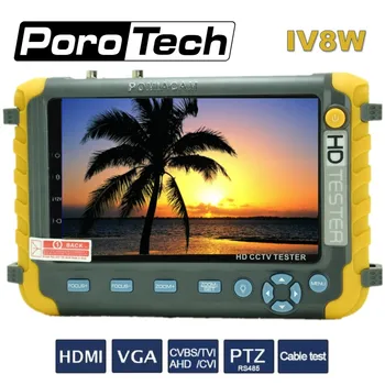 NOVI 4-U-1 5MP AHD TVI 4MP CVI Analogni Tester Sigurnosne Kamere IV8W 5 Inča Tester Cctv Monitor VGA, HDMI Ulaz za UTP Kabel Test 0